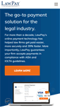 Mobile Screenshot of lawpay.com